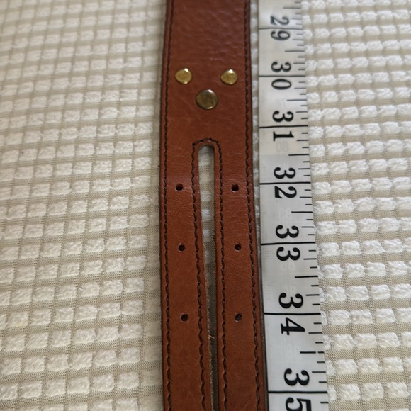 Leather Double buckle belt - Picture 12 of 12